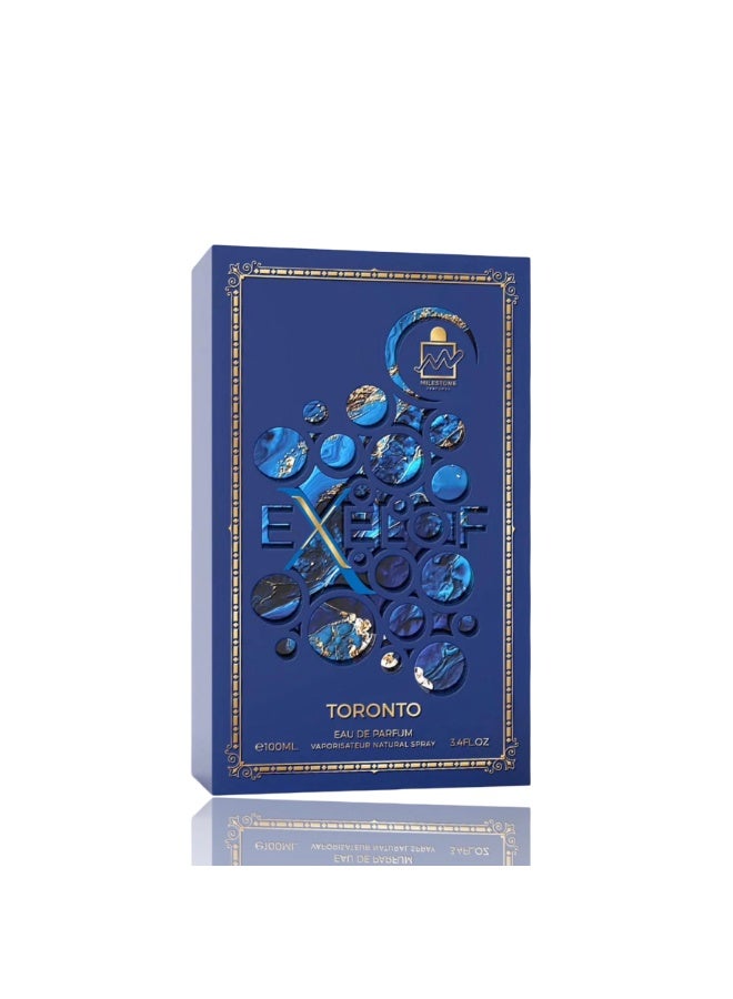 Milestone Exelof Toronto - For Unisex - EDP - 85ml - Image 3